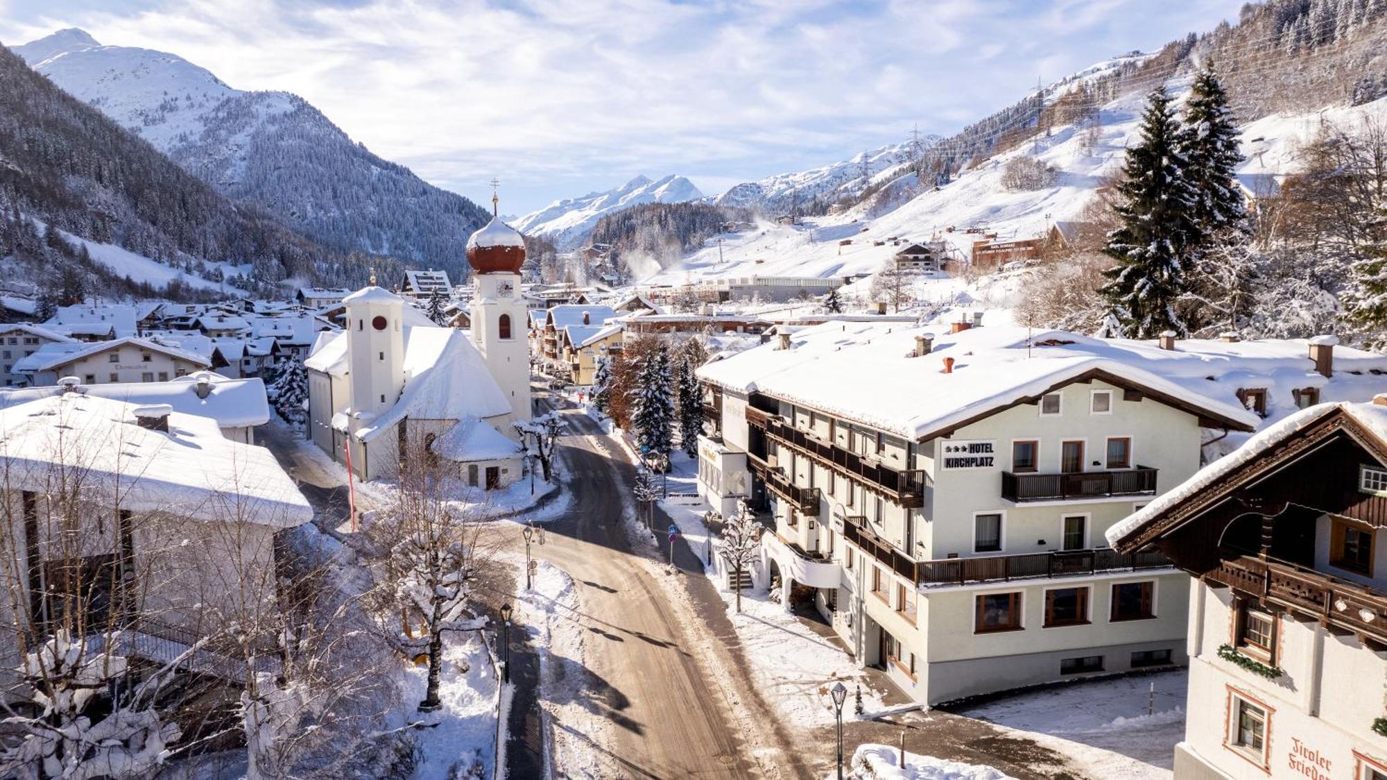 Hotel Pension Kirchplatz St. Anton am Arlberg Exterior foto